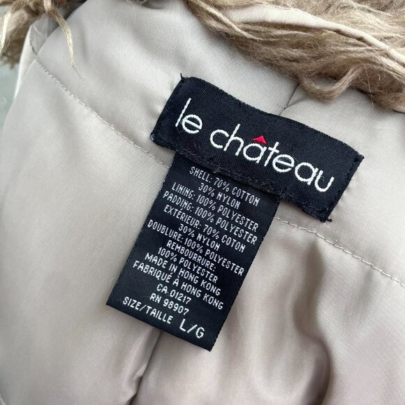 Y2K Vintage Faux-Fur-Trim Jacket / Coat - Picture 3 of 8